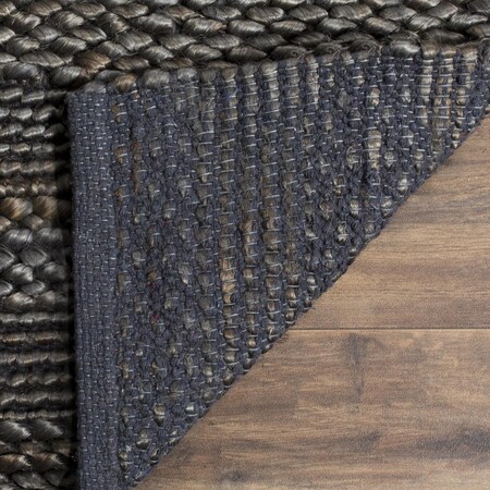 Safavieh Natural Fiber Large Rectangle Area Rug, Charcoal - 9 X 12 Ft. NF212C-9